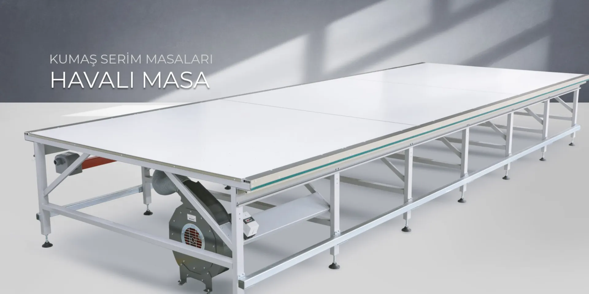 Tesan Havalı Kumaş Serim ve Kesim Masası
