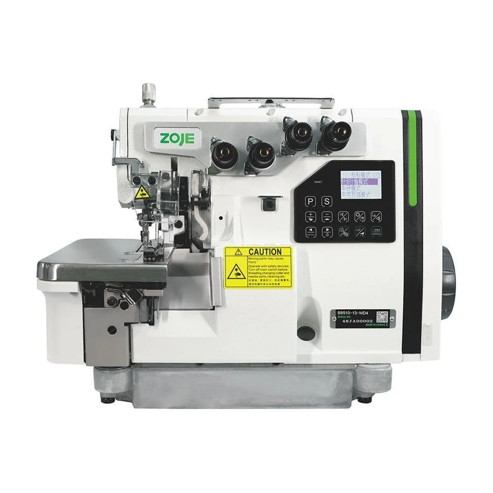 ZOJE B8510 4 Step Motorlu Akıllı Overlok Makinesi B8510