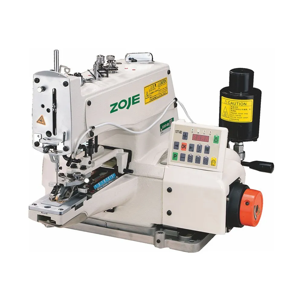 ZOJE ZJ-1377 Yüksek Hızlı Düğme Dikme Makinesi ZJ1377